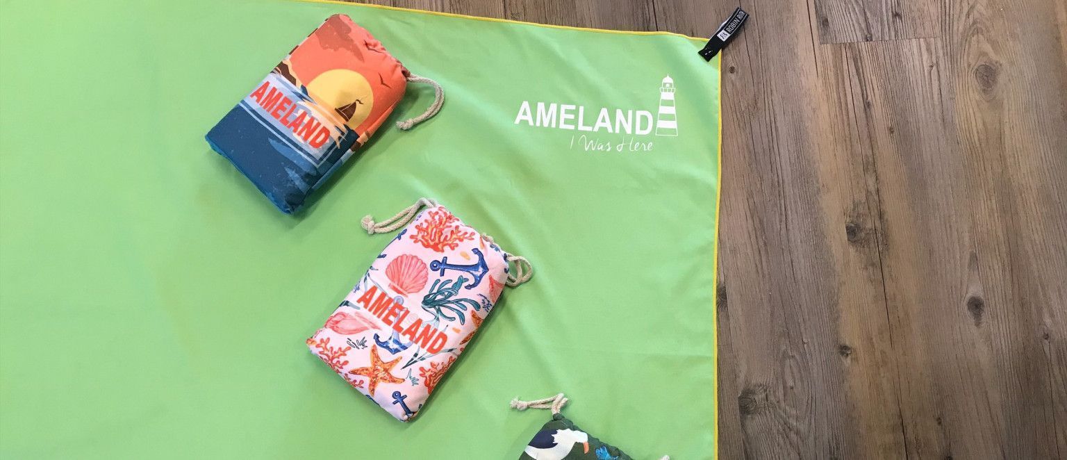 Sneldrogende handdoek - webshop VVV Ameland