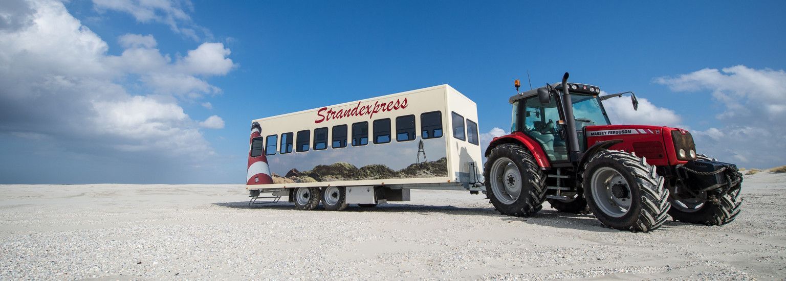 Strandexpress P.S. van Tuinen - VVV Ameland