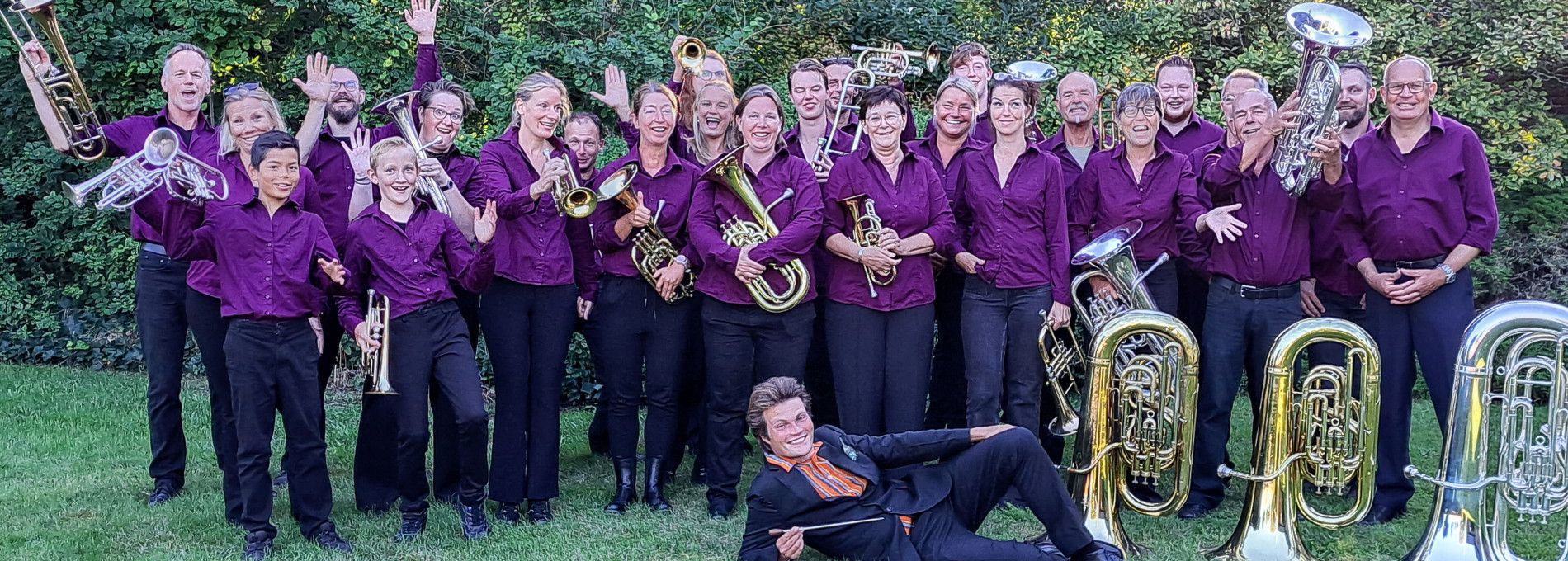 Kunstmaandconcert brassband Canite Tuba  - VVV Ameland