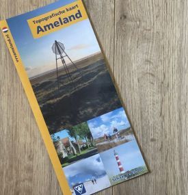 Topografische kaart - VVV Ameland