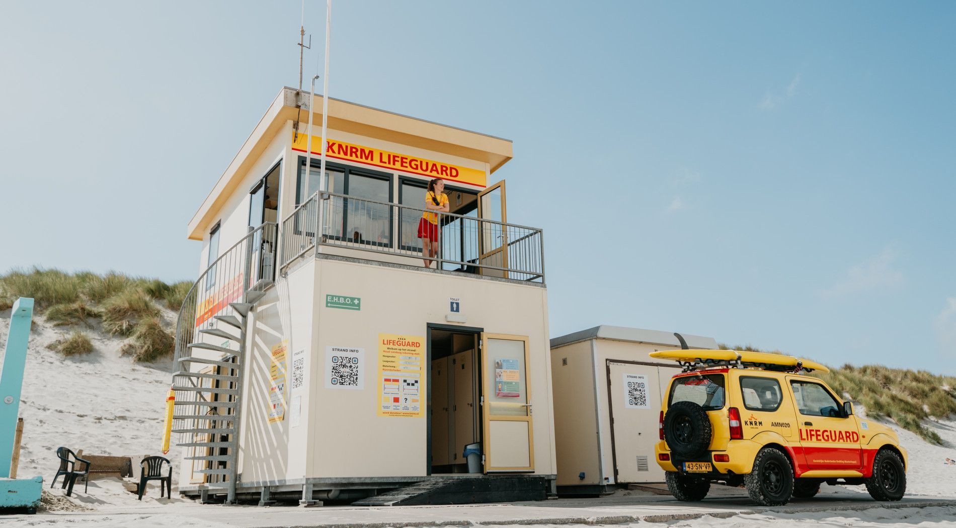 Het verhaal van lifeguard Tineke de Jong - VVV Ameland