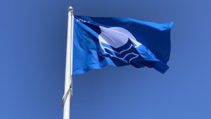 Blauwe vlag - VVV Ameland