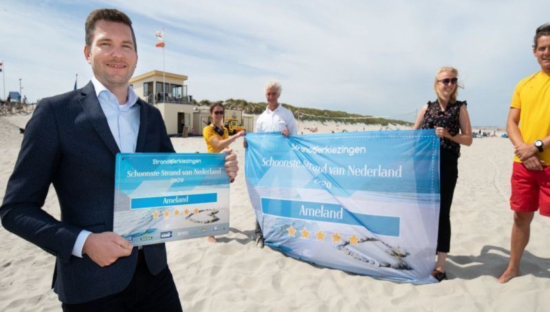 Schoonste strand  - Strandverkiezing - VVV Ameland