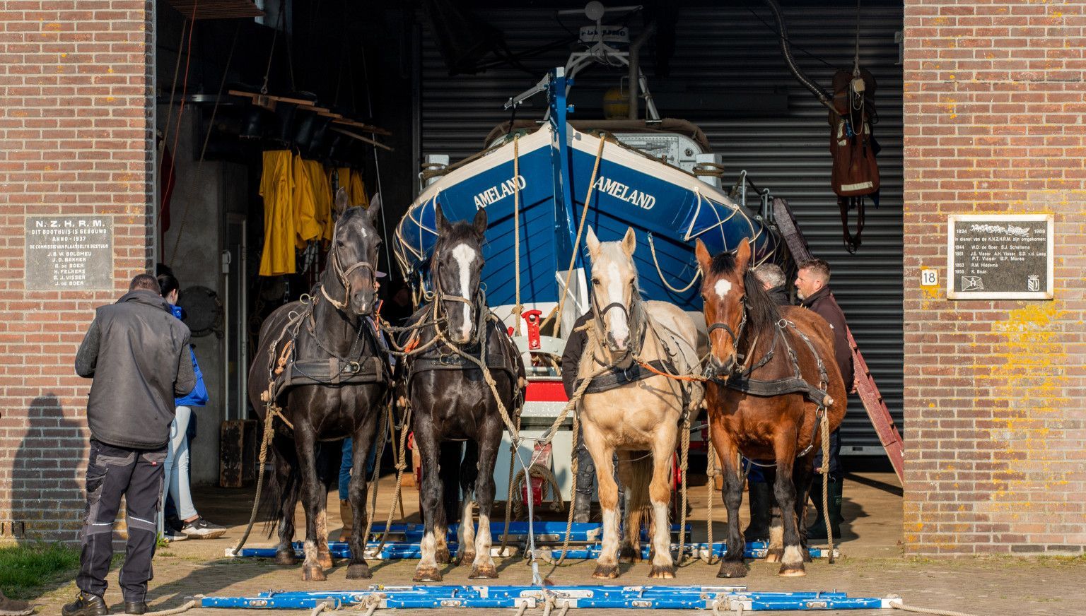 Demonstratie Paardenreddingsboot Ameland - VVV Ameland