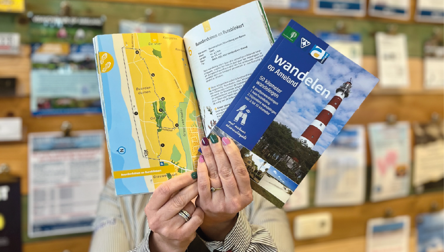 Wandelroutes en -kaarten - VVV Ameland