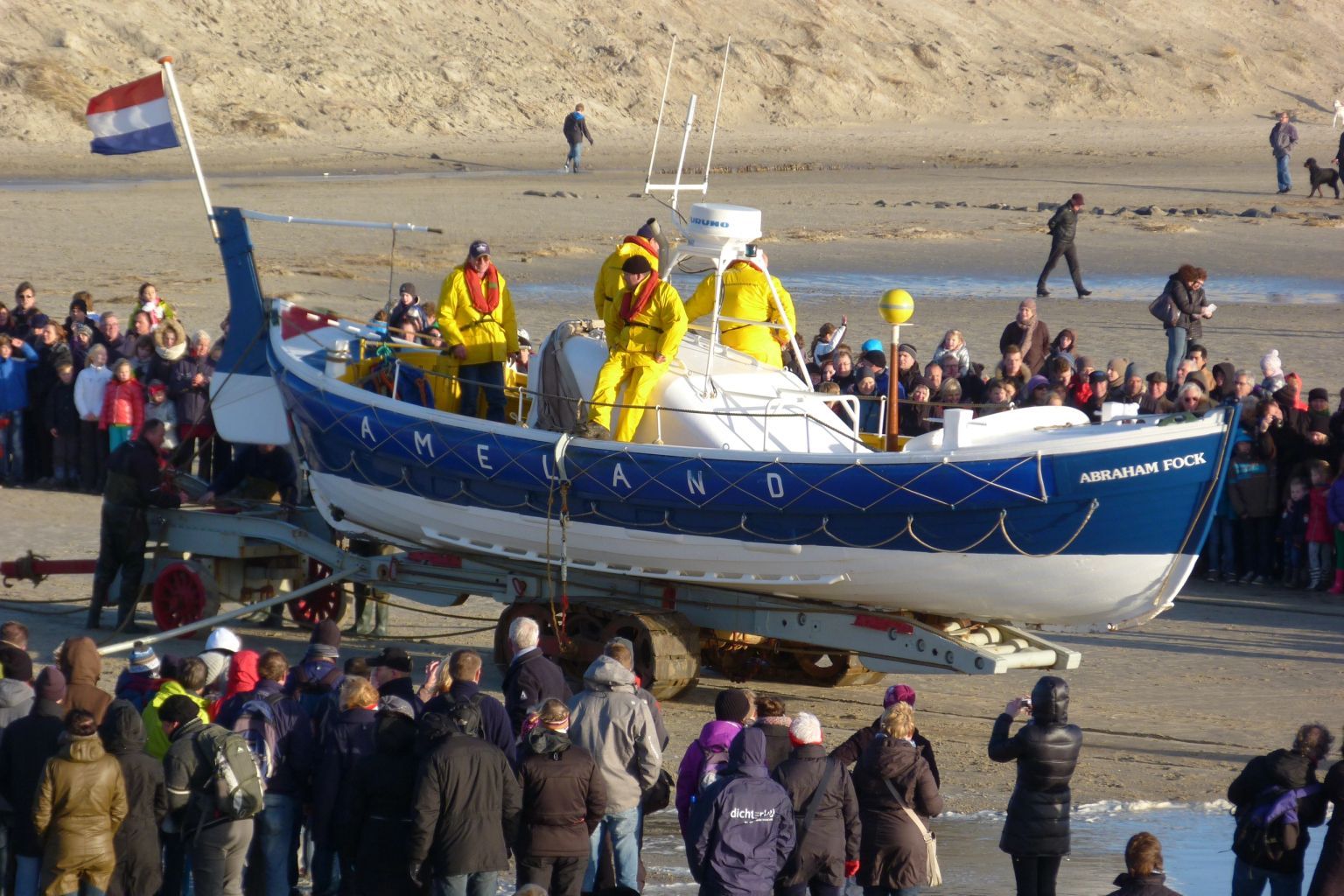 Robbentocht en lancering Paardenreddingboot Ms Zeehond