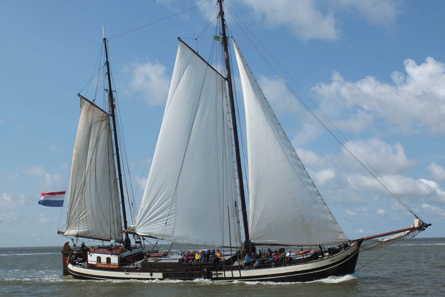 Enkele reis naar Terschelling met de Minerva