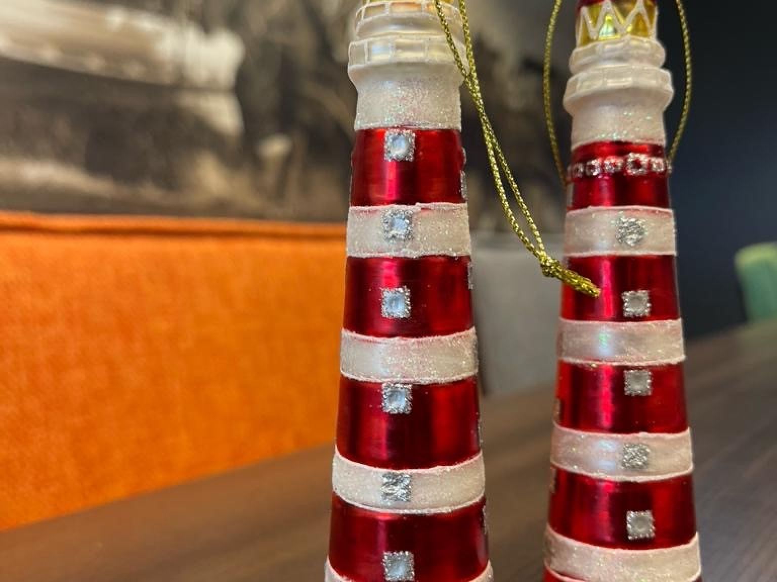 Vuurtoren Ameland kerstbal - Webshop VVV Ameland