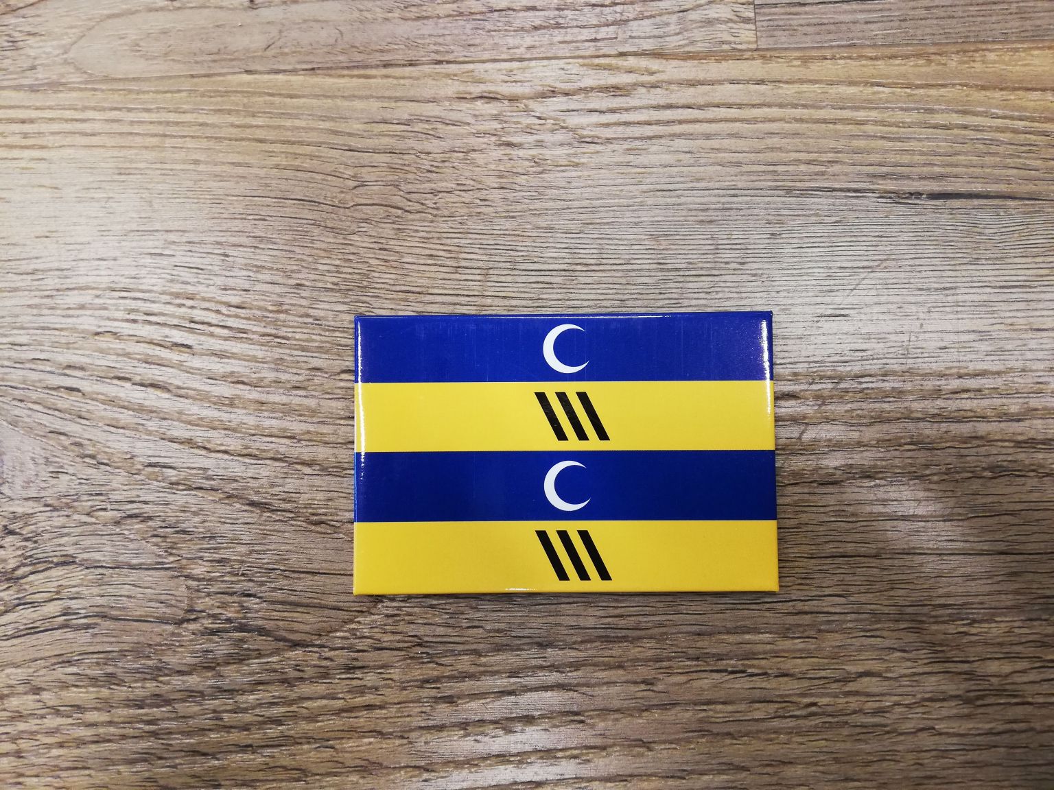 Magneet van de Amelander vlag - webshop VVV Ameland