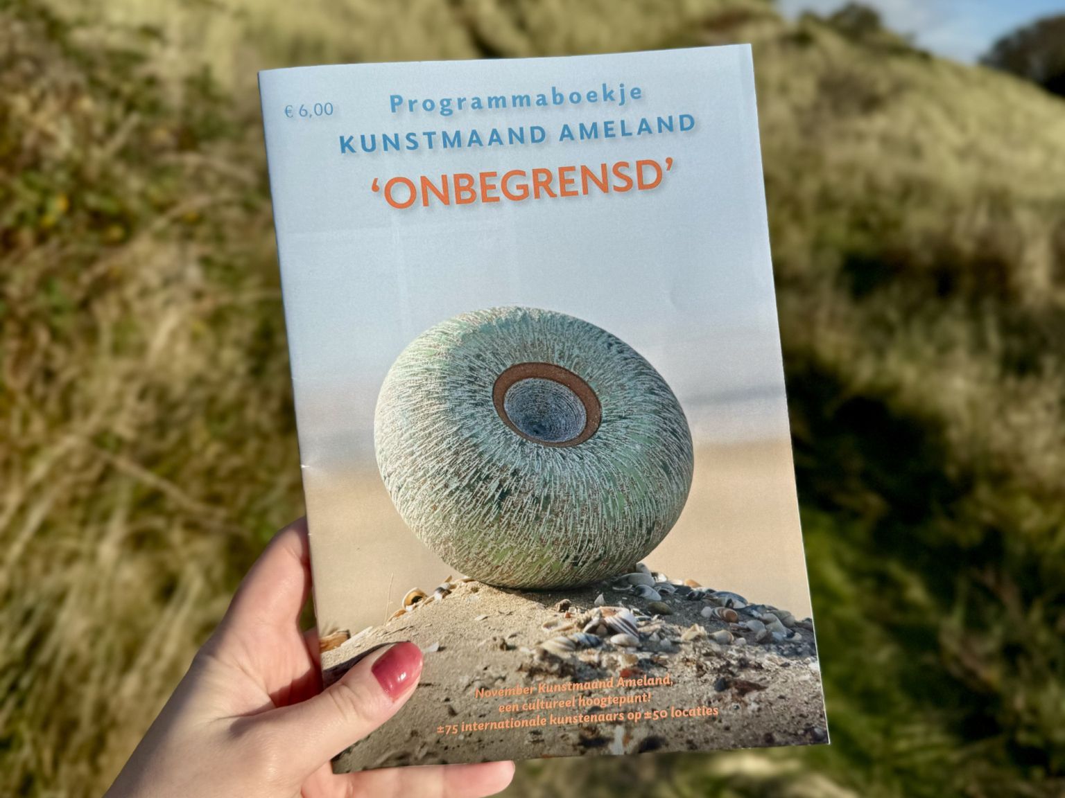 Programmaboekje Kunstmaand Ameland - webshop VVV Ameland