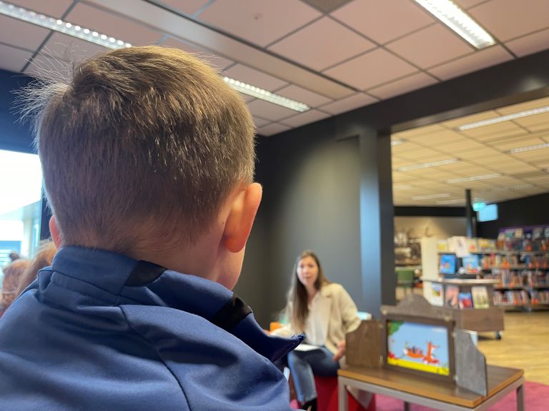 Voorleesmiddag in de bibliotheek