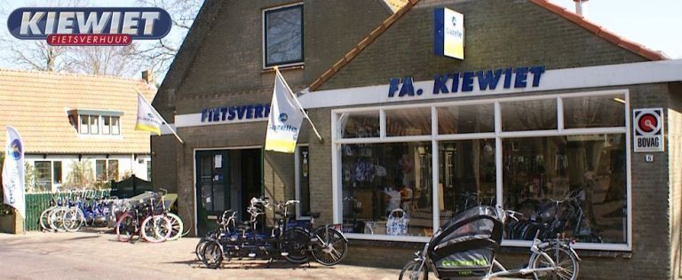 Fietsverhuur Kiewiet - vestiging centrum dorp Nes - VVV Ameland