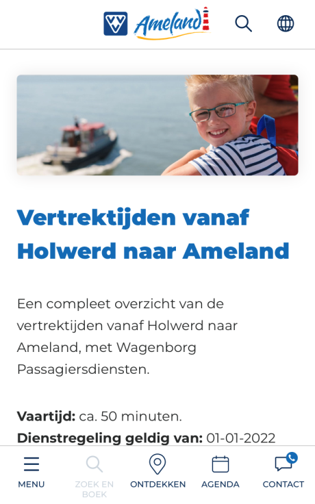 App - VVV Ameland