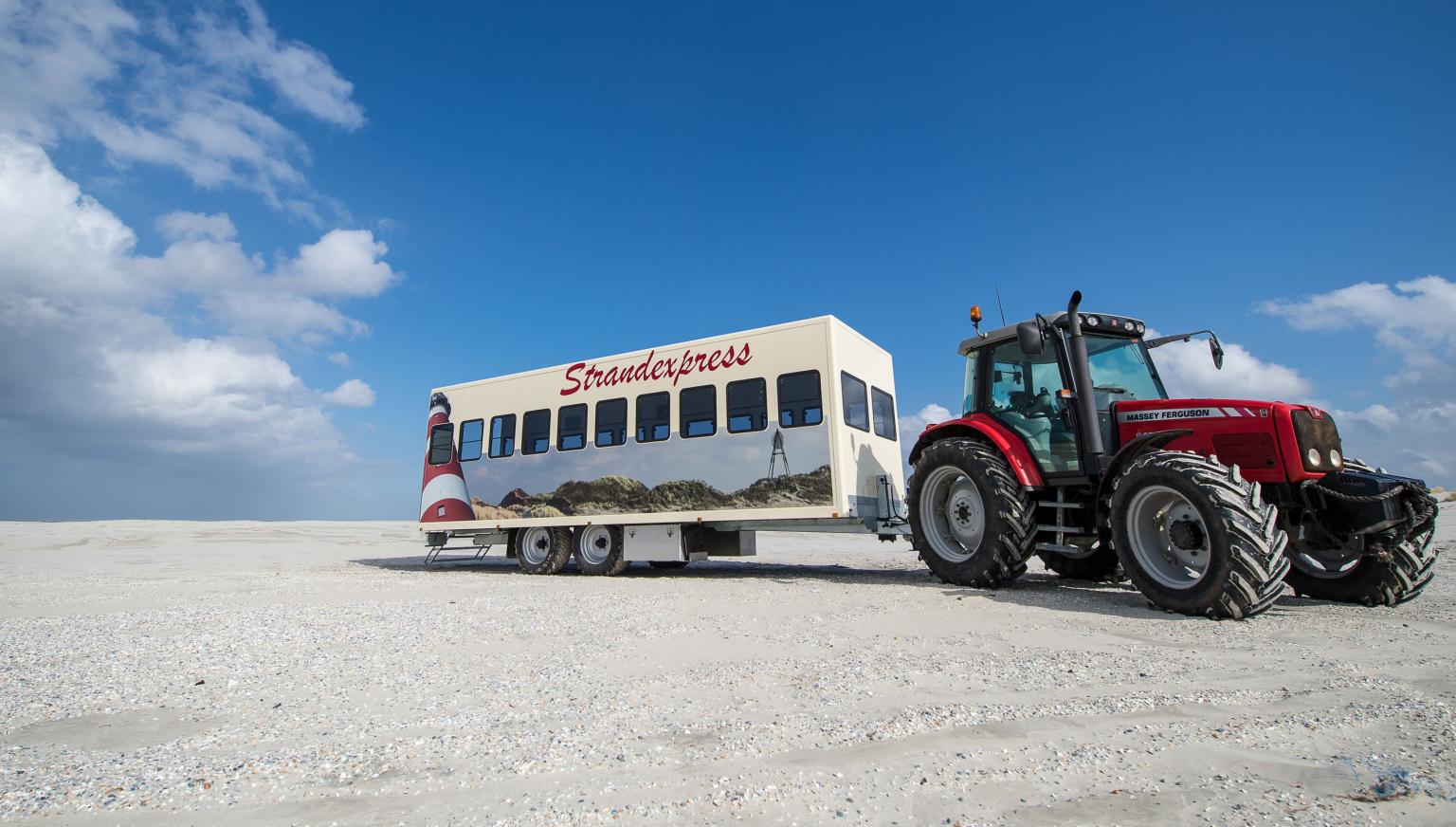 Strandexpress P.S. van Tuinen - VVV Ameland