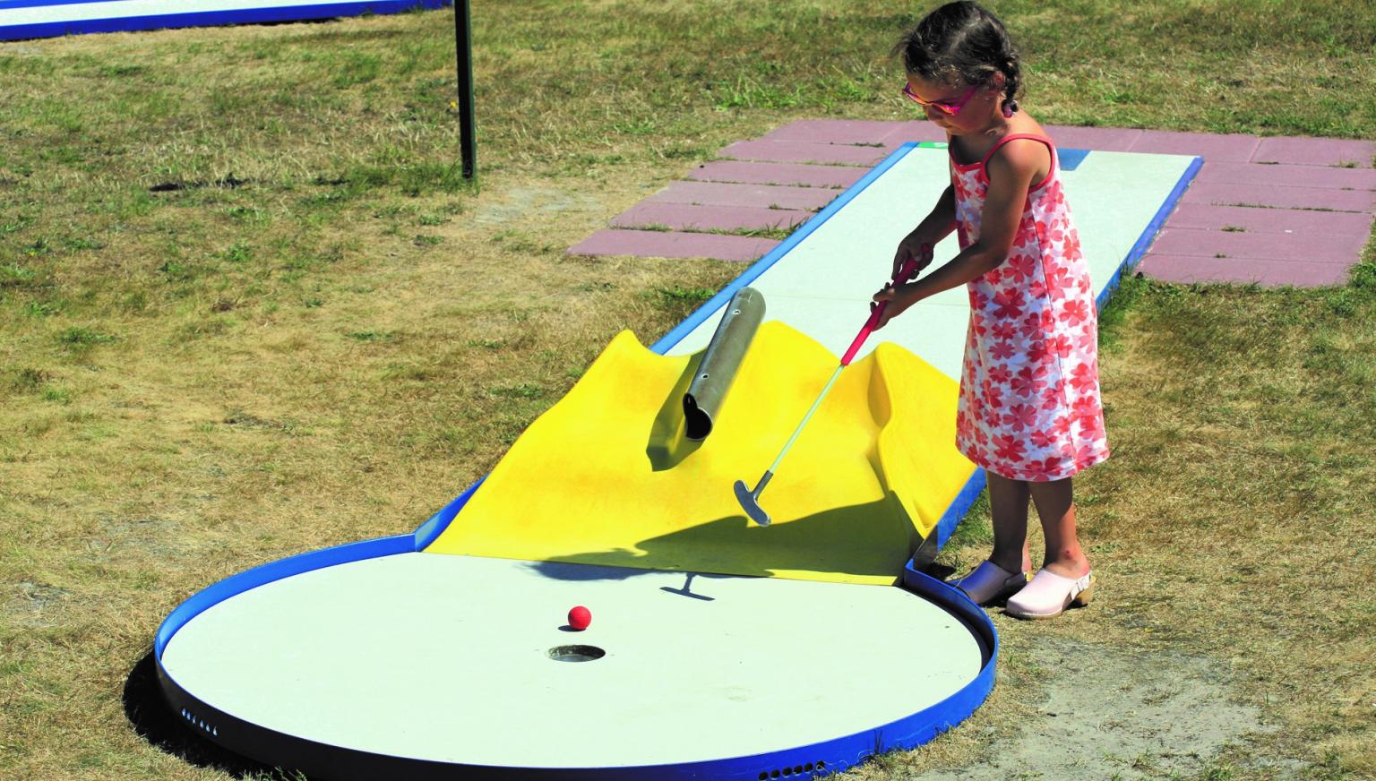 Minigolfbahn Campingplatz Roosdunen - VVV Ameland