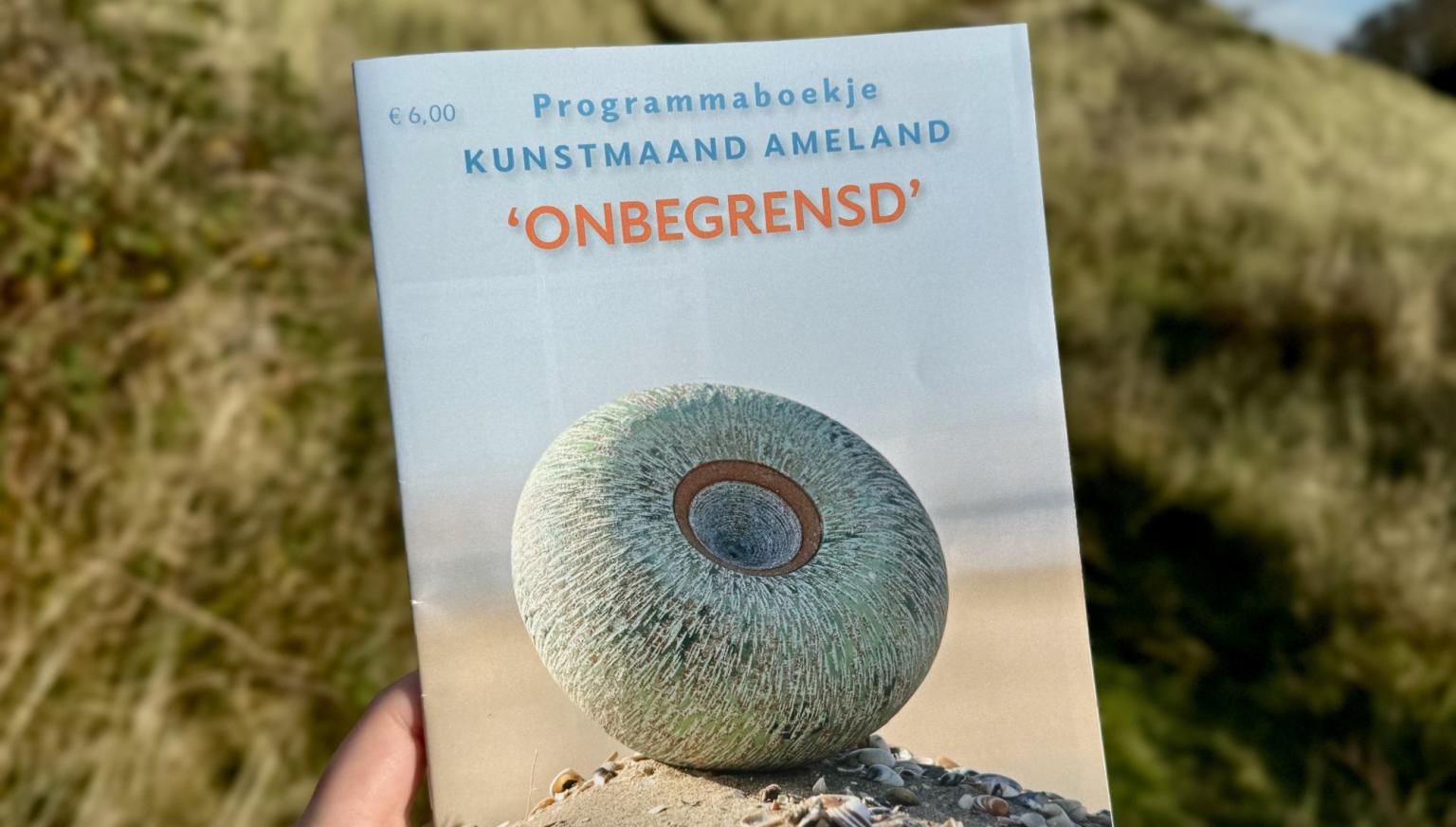 Programmaboekje Kunstmaand Ameland - webshop VVV Ameland 